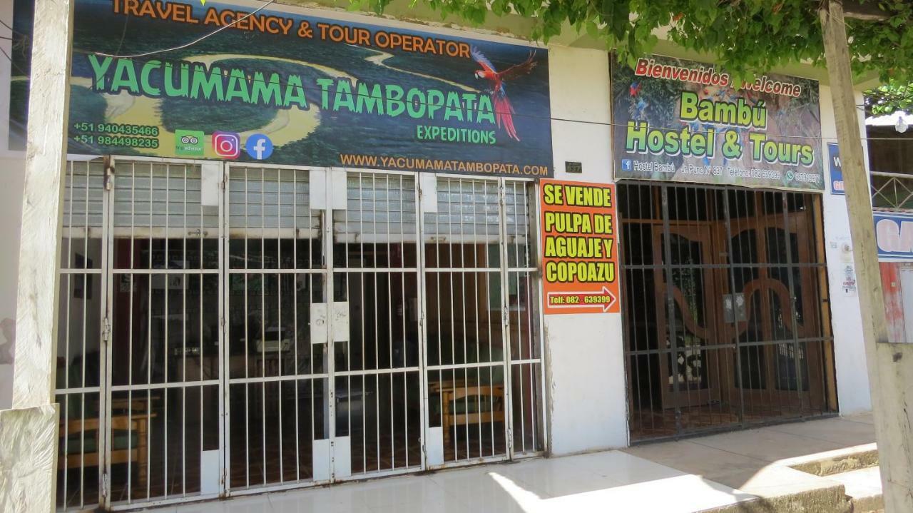 Tambopata Hostel Bambu Puerto Maldonado Luaran gambar